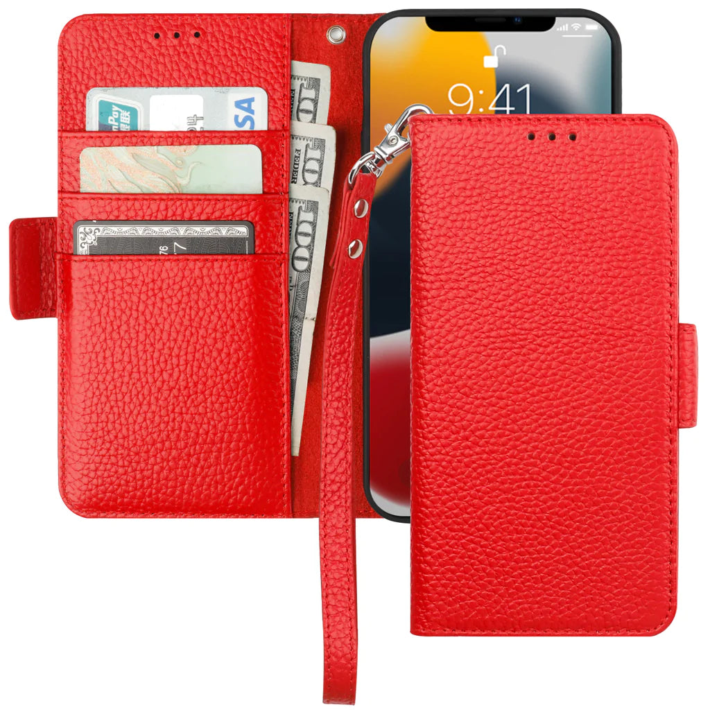 Leather Wallet Card Holder Case for iphone 6 / 6S