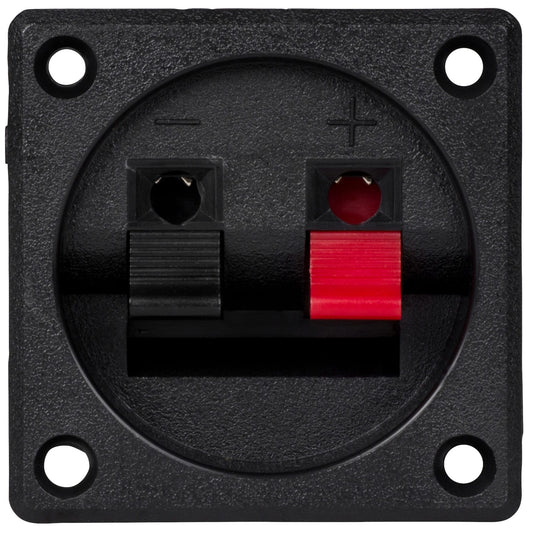 Square Speaker Terminal Cup Spring Clip (2" inner diameter/1" deep) - The Accessories  Place