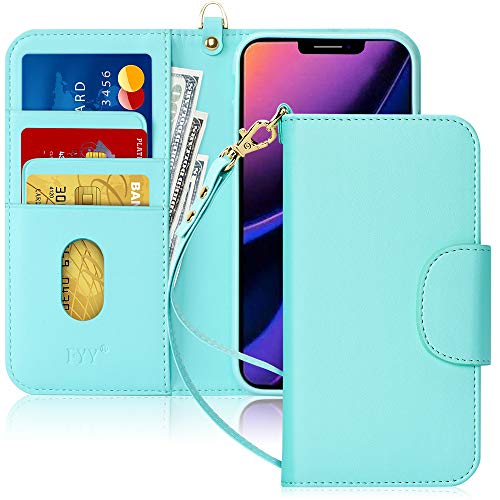 iPhone 13/14 Leather Wallet Card Holder Case