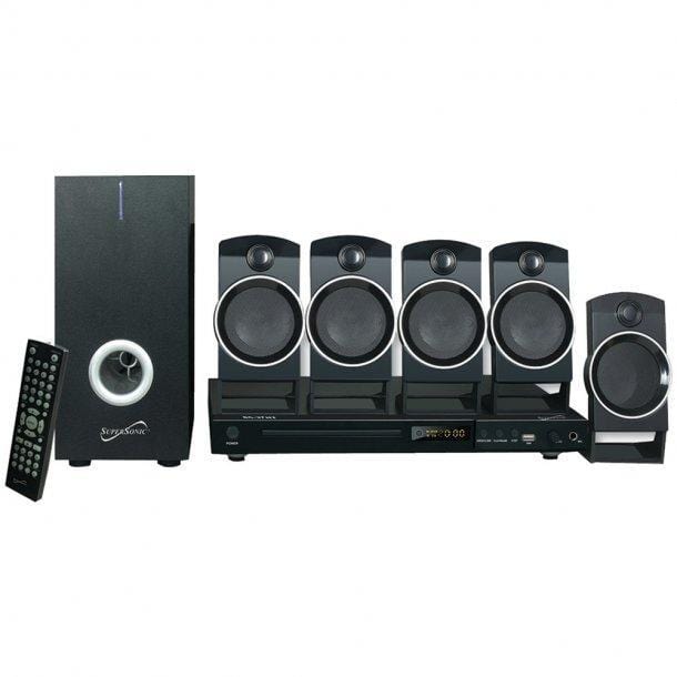 Supersonic 5.1-Channel DVD Home Theater System.