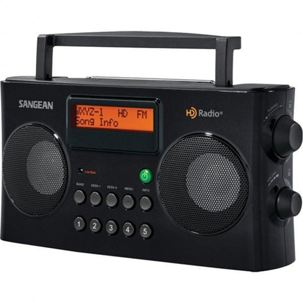 Sangean AM/FM HD Portable Radio