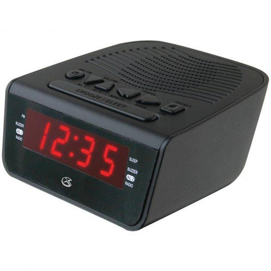 GPX 6" LED AM/FM Alarm Clock