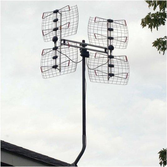 Enhanced DB8e Multidirectional Bowtie Attic/Outdoor UHF Antenna