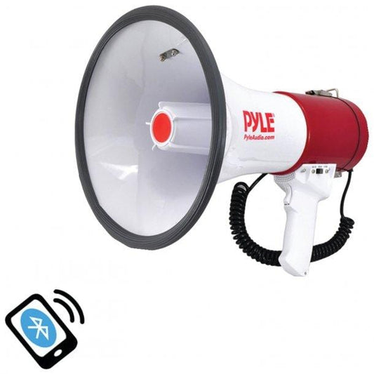 Pyle Pro PMP52BT 50-Watt Bluetooth Megaphone Bullhorn with Siren
