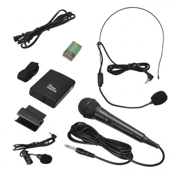 Pyle Pro Bluetooth Portable Karaoke PA Amplifier & Microphone System