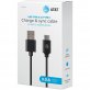 AT&T Charge & Sync USB-a to USB-C® Cable (3.3ft)