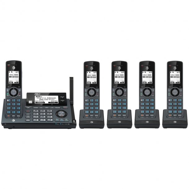 AT&T DECT 6.0 Connect-to-Cell™ Phone System (5 Handsets)