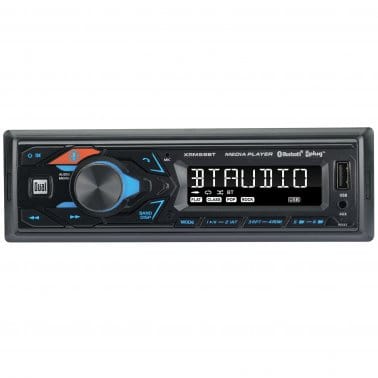 SINGLE-DIN IN-DASH ALL-DIGITAL MEDIA RECEIVER WITH BLUETOOTH®