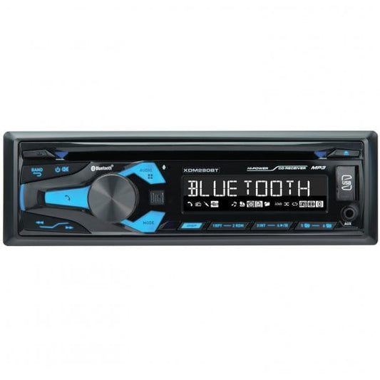 DUAL Single-DIN In-Dash CD Receiver with Bluetooth®