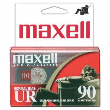 maxell UR90 Cassette Tapes (2 Pack)
