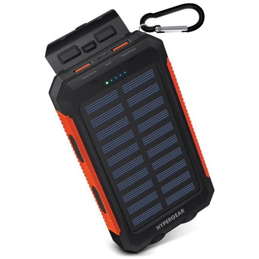 HYPERGEAR 10,000 mAh Solar Power Bank