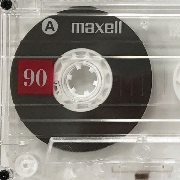 MAXELL UR90 Cassette Tapes (5 Pack)
