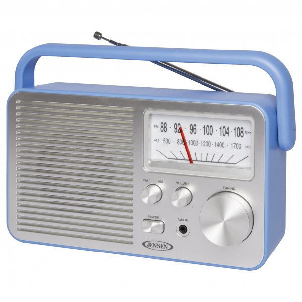 JENSEMR-750 Portable AM/FM Radio (Blue)N