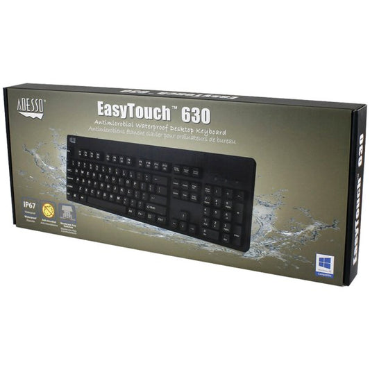 Adesso EasyTouch™ Antimicrobial Waterproof Keyboard