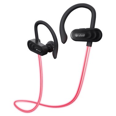 Tokk Glow In-Ear Bluetooth® Earbuds with Microphone (Black)