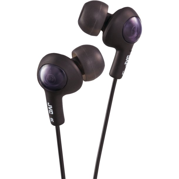 JVC Gumy Plus Inner-Ear Earbuds (Black)