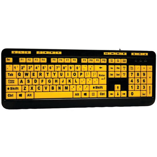 Adesso EasyTouch™ 132 Luminous Large-Print Desktop Keyboard