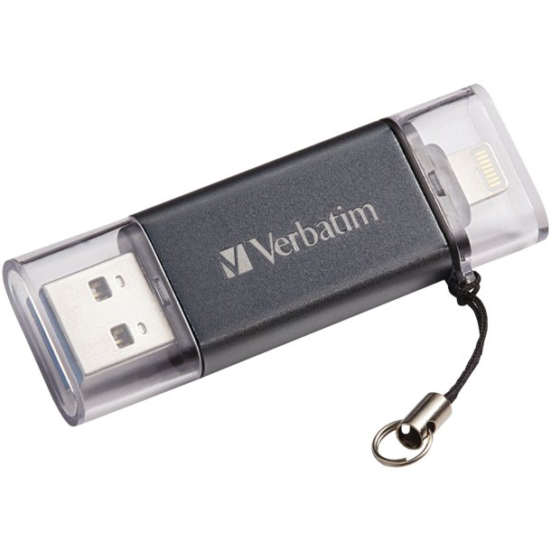 Verbatim iStore 'n' Go USB 3.0 Flash Drive with Lightning® Connector (64GB)