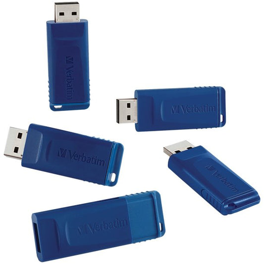 Verbatim 16GB USB Flash Drive, 5 pk