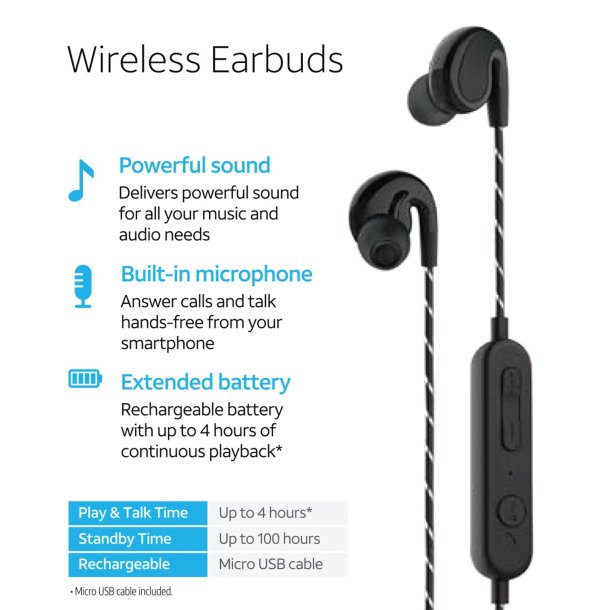 AT&T Wireless Earbuds
