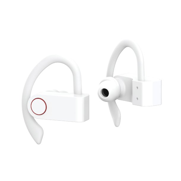AT&T Sport In-Ear True Wireless Stereo Bluetooth® Earbuds with Microphone (White)