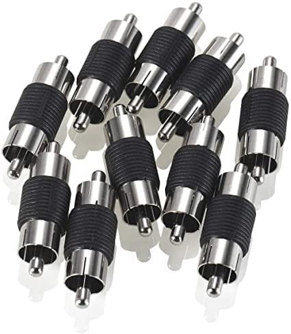 Nickel Plated RCA Couplers (8PCS) - The Accessories  Place 