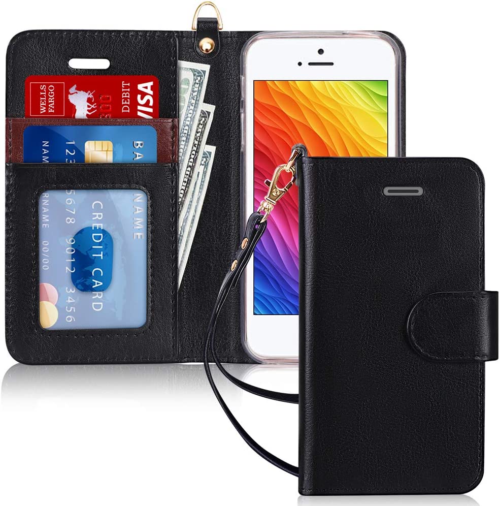 Leather Wallet Card Holder Case for IPHONE 13 PRO