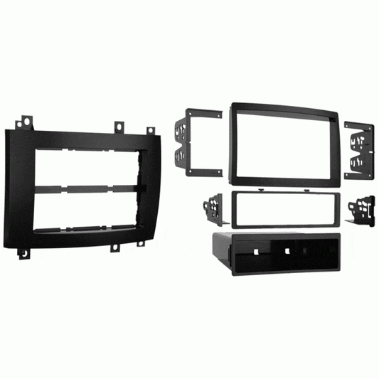 Double-DIN/Single-DIN W/ Pocket Installation Kit For Cadillac CTS (2003-2007) and SRX (2004-2006) - The Accessories  Place