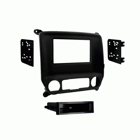 Double-DIN/Single-DIN W/ Pocket Installation Kit For Chevrolet Silverado/GMC Sierra (2014-Up) - The Accessories  Place