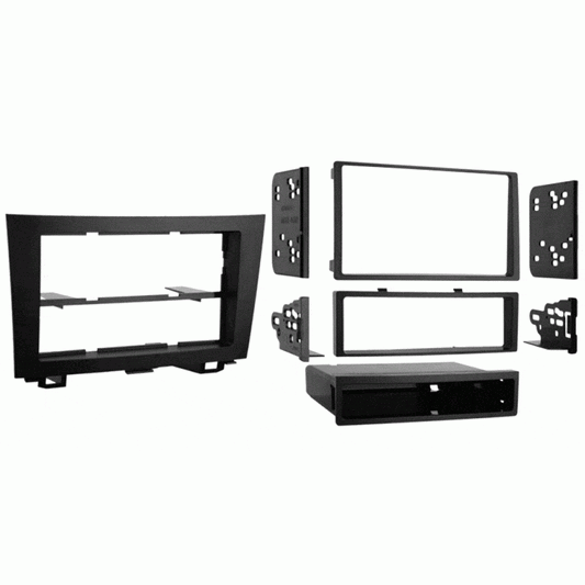 Double-DIN/Single-DIN W/ Pocket Installation Kit For Honda CRV (2007-2011) - The Accessories  Place