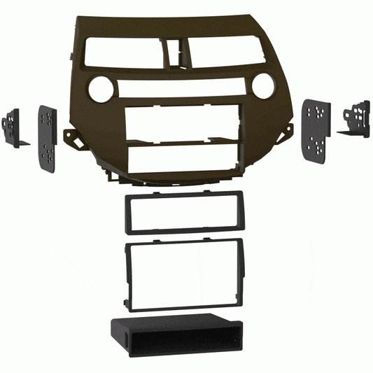 Double-DIN/Single-DIN W/ Pocket Installation Kit For Honda Accord (2008-2012) and Crosstour (2012-2015) - (Taupe) - The Accessories  Place