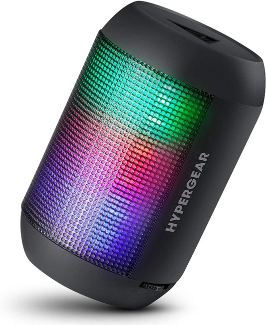 Rave Mini Bluetooth Wireless Speaker Beat-Driven LED Lightshow