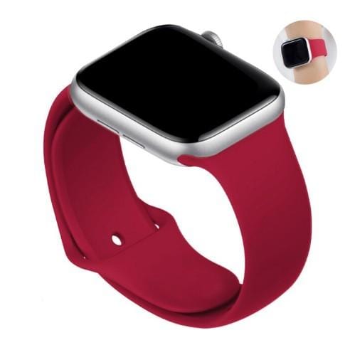 Apple Watch Strap Band -Deep Red- (42/44mm)