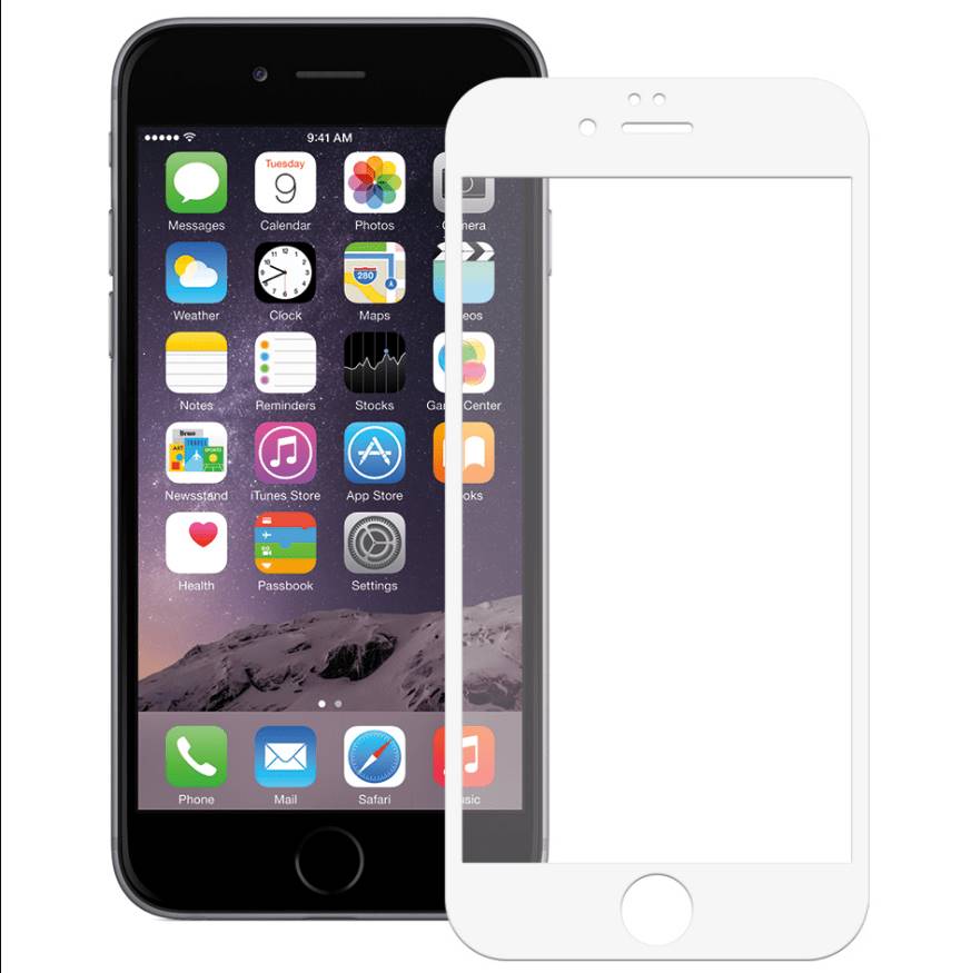 Full Cover iPhone 6+/7+/8+ Tempered Glass Screen Protector