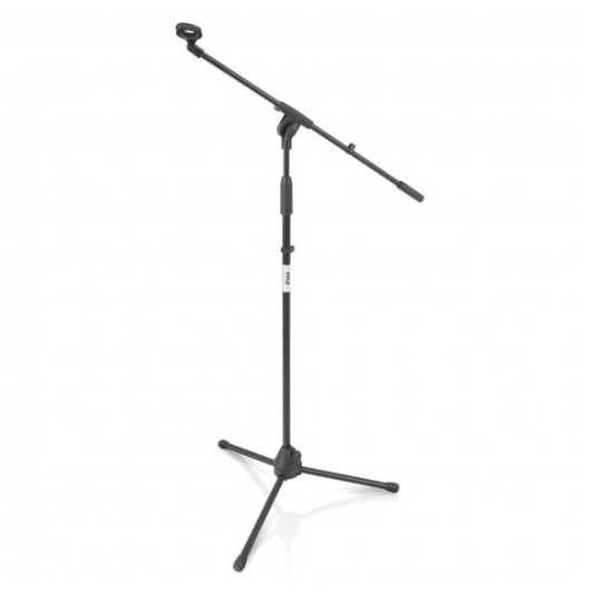 Tripod Microphone Stand with Extending Boom