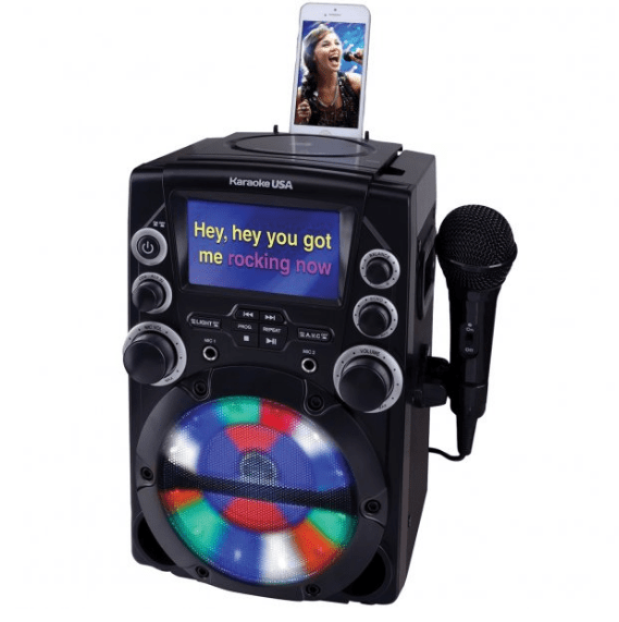 CD+G Karaoke System W/ 4.3 in. Color TFT Screen