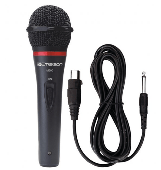 Professional Dynamic Microphone with Durable Metal Case & Grille