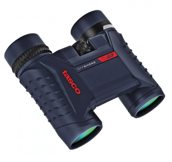 Tasco Offshore 10x 25 mm Waterproof Folding Roof Prism Binoculars