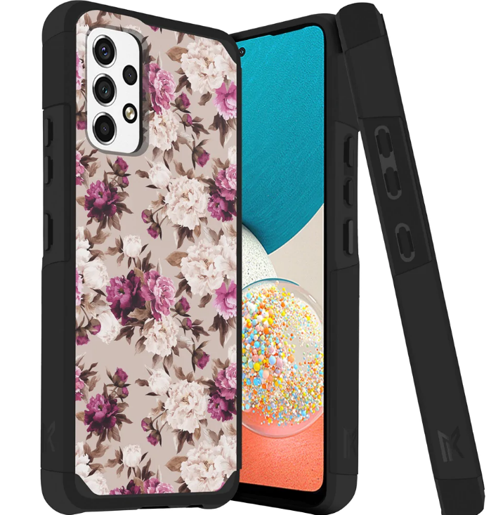 Samsung Galaxy A53 Shockproof Flower Print Case
