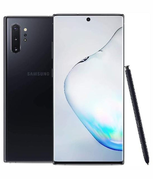 Unlocked Samsung Galaxy Note10+ Plus 5G (256 GB) (Black)