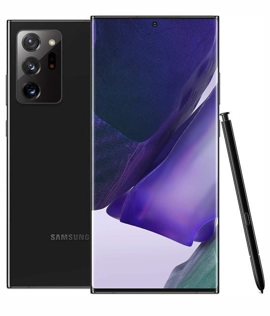 Unlocked Samsung Galaxy Note S20 Ultra 5G  (256 GB) (Black)