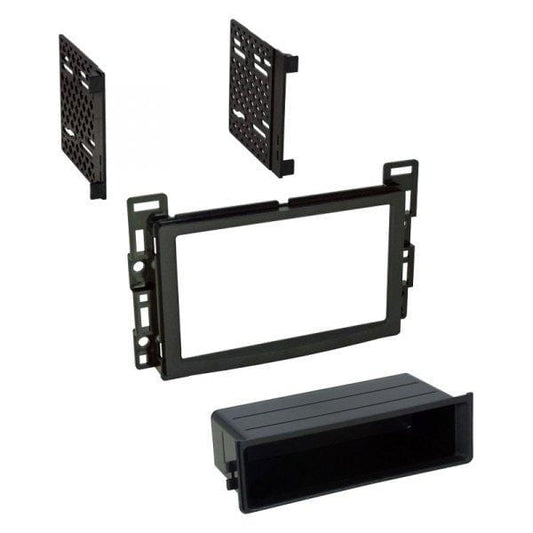 Double-DIN/Single-DIN W/ Pocket Installation Kit For Chevrolet/GM/Pontiac/Saturn - (BKGMK351) - (2005-2012) - The Accessories  Place 