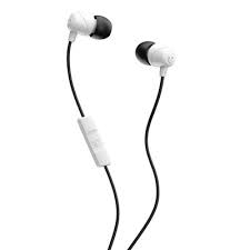 Skullcandy Jib® Wired In-Ear Earbuds with Microphone (White)