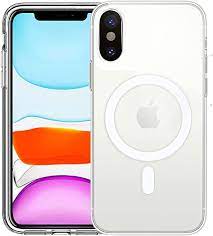 Clear Magnetic Wireless Charging Cases for iPHONE X AND XS