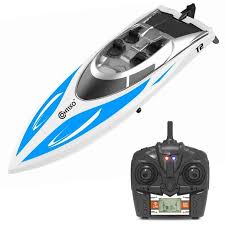 Contixo T2 RC Remote Control Racing Boat High-Speed Pool Toy Ship Blue Drones & RC toys - The Accessories  Place 