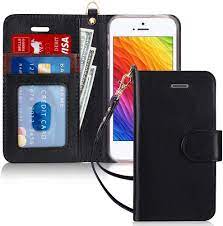 Leather Wallet Card Holder Case for IPHONE X / XS