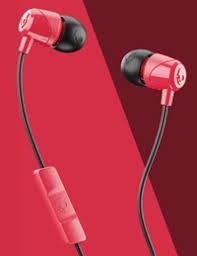 SKULLCANDY  In-Ear Earbuds with Microphone (Red) - The Accessories  Place 
