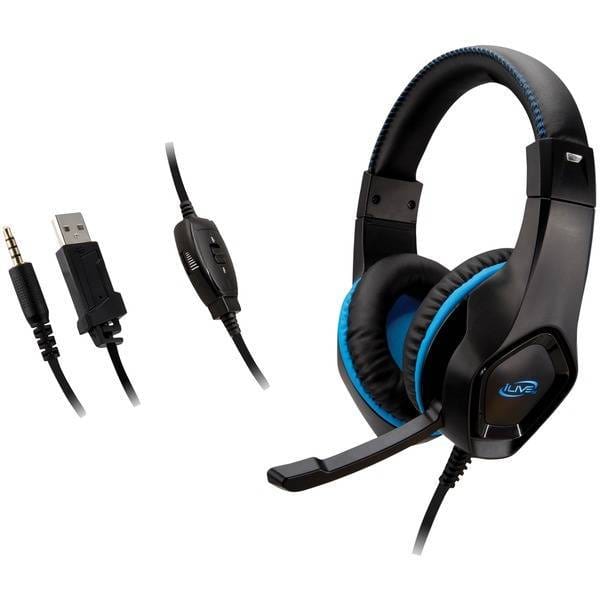The iLive IAHG19B Gaming Headphones are universally compatible (PC, PlayStation, Xbox etc.)