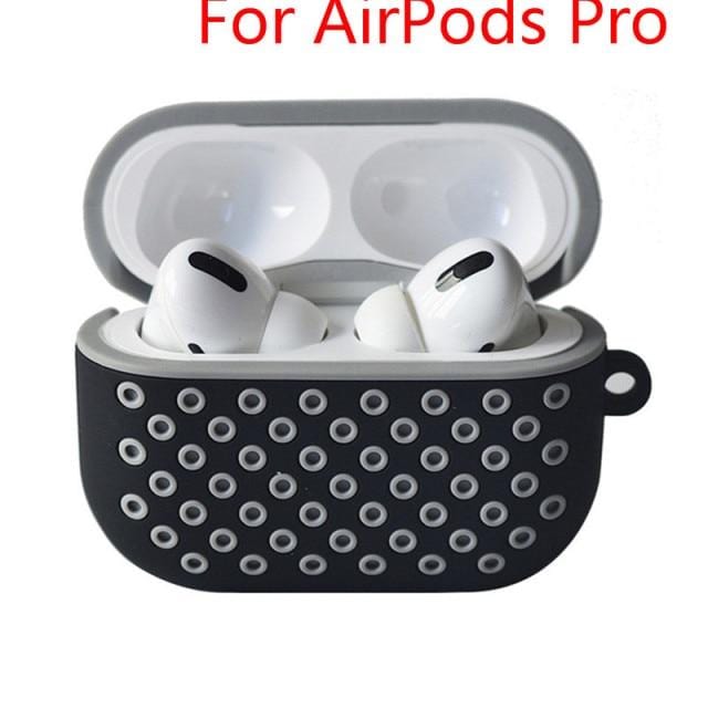 Cover for Airpods Pro 2 1 Case Silicone Air Pods Earphone Protector for Nike Airpod2 Acessories cover with keychain Airpods Case