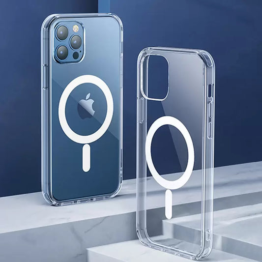 Clear Magnetic Wireless Charging Cases for iPHONE 11 PRO